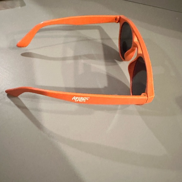 🆕Orange frame Unisex sunglasses UV protected Aperol Spritz - Picture 8 of 8